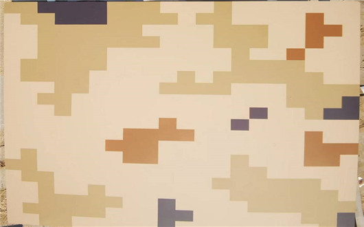 大足荒漠迷彩漆喷涂